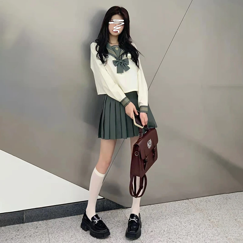 东京岁时记jk原创夏季植物系水手服套装学院风女学生JK制服春日涧