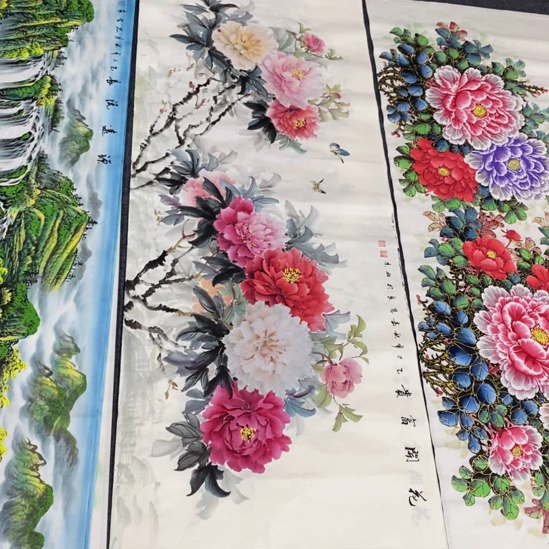 国画@*赵尺寸180✖️70小六尺精品手绘画画