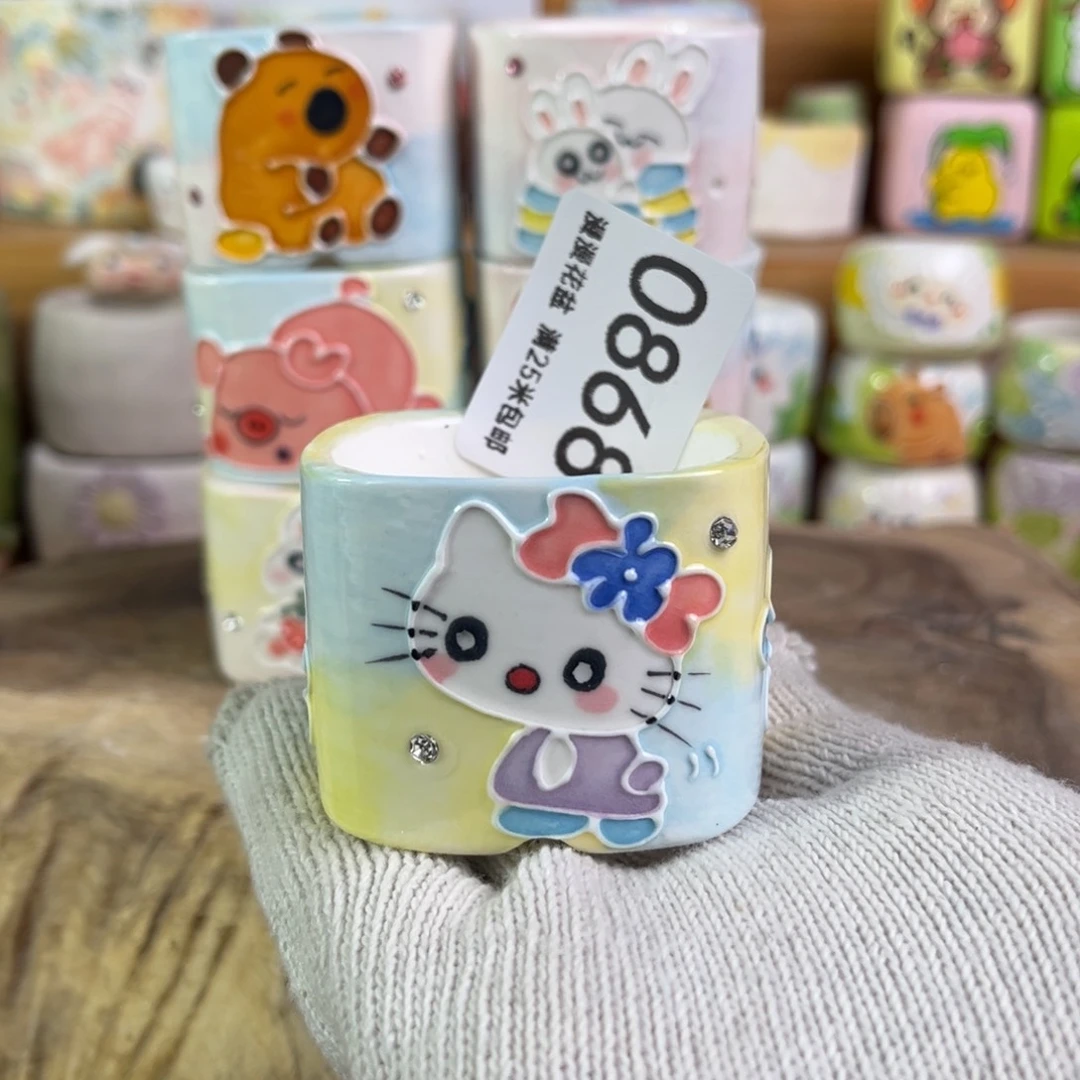 景德镇手工制作瑕疵0868口4.5