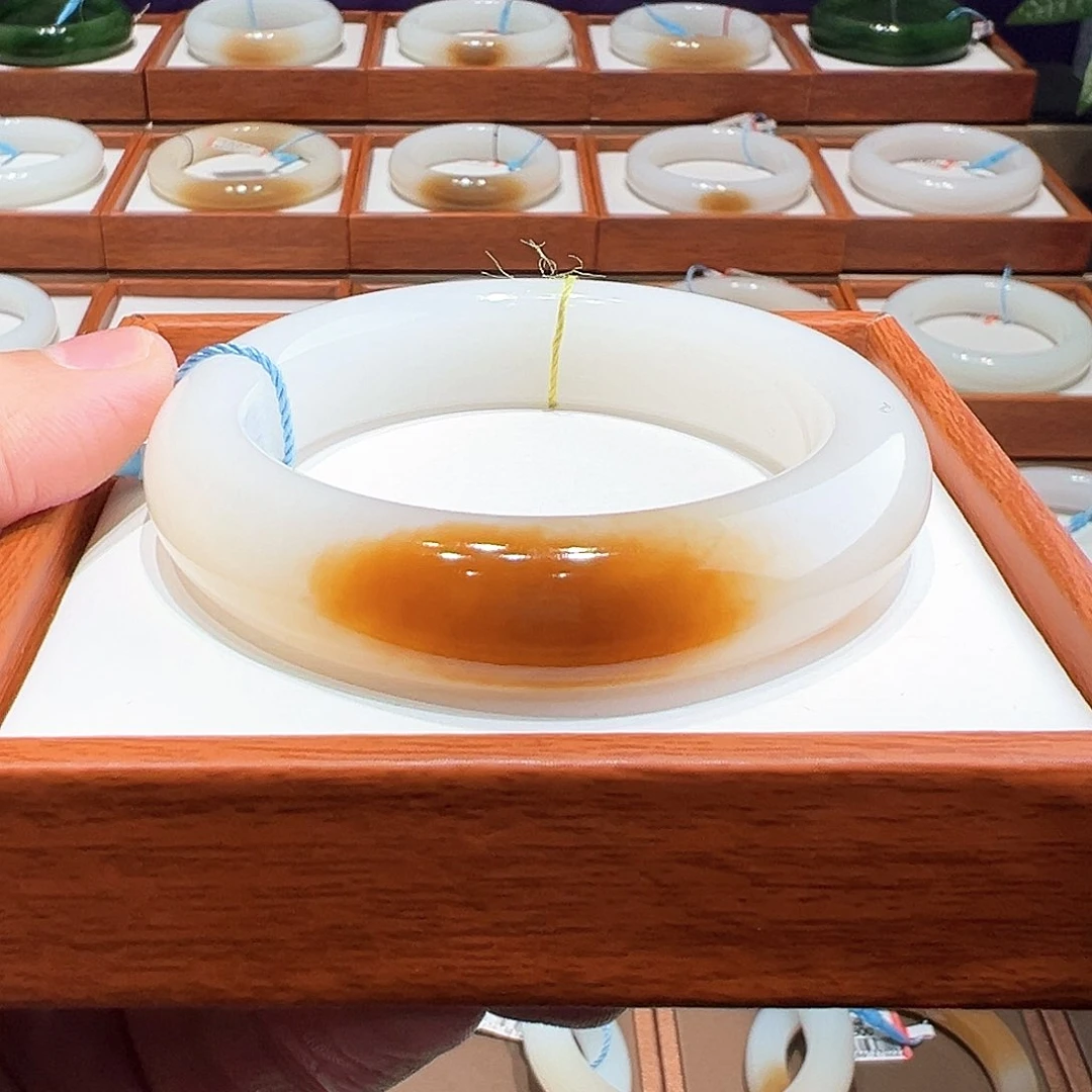 和田玉手镯54.55未镶嵌