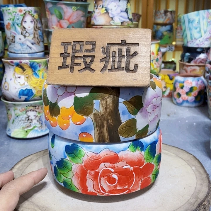 景德镇艺术手绘作品