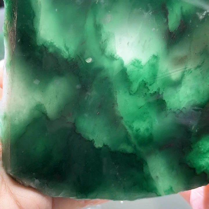 定制石英质玉定制天然非洲翠手镯