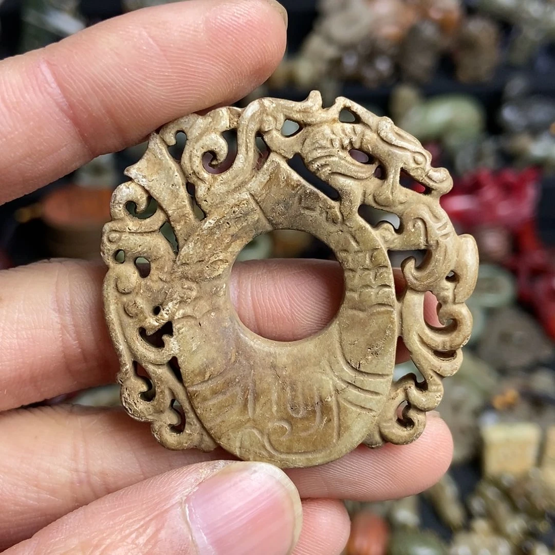 和田玉（糖玉）饰品未镶嵌蓝*天