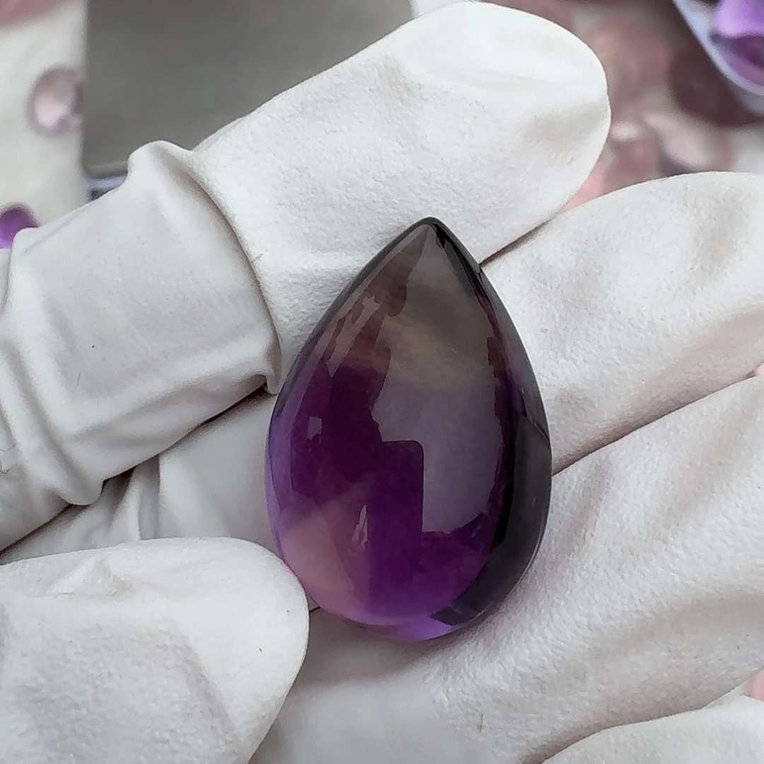 未镶嵌颈饰紫晶胖*睿