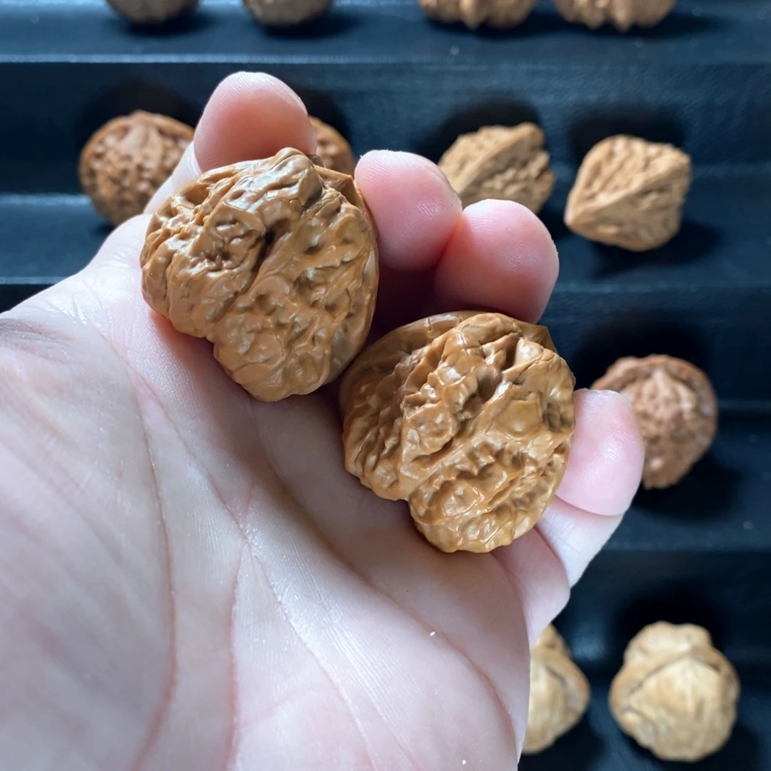 桃核把件藤****3山地蛤蟆微修36