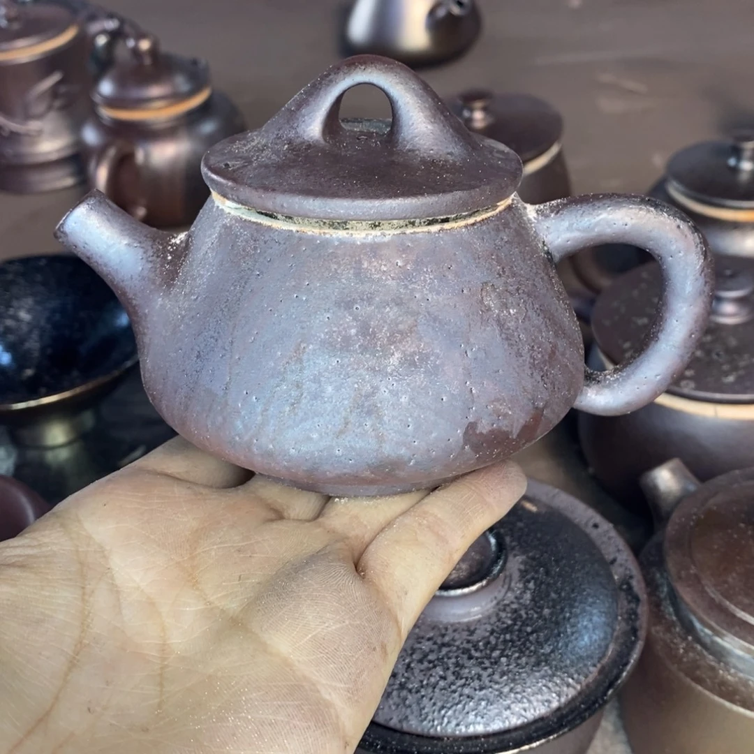 云南建水紫陶柴烧特价壶