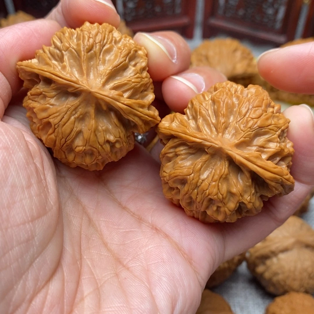 文玩核桃把件全品毕业绝配天花板苹果园41尺