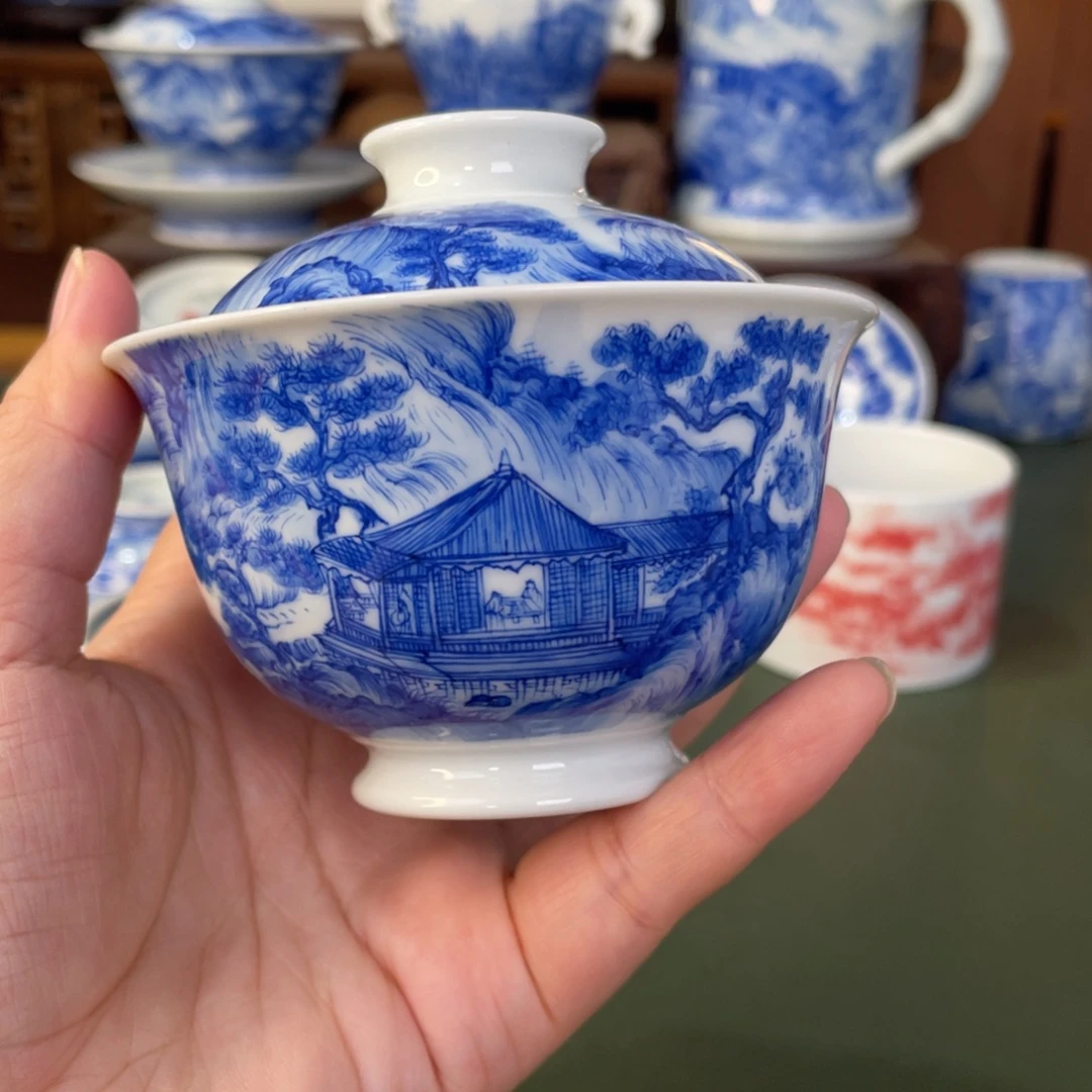 杯陶瓷手绘手工主人杯