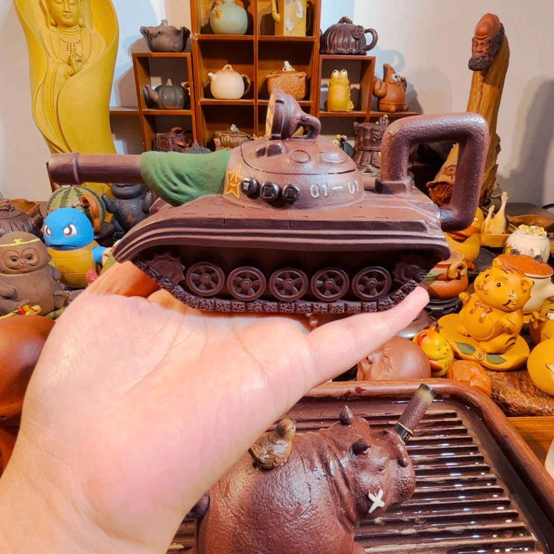 汉****紫砂茶叶盒纯手工制作工艺流程