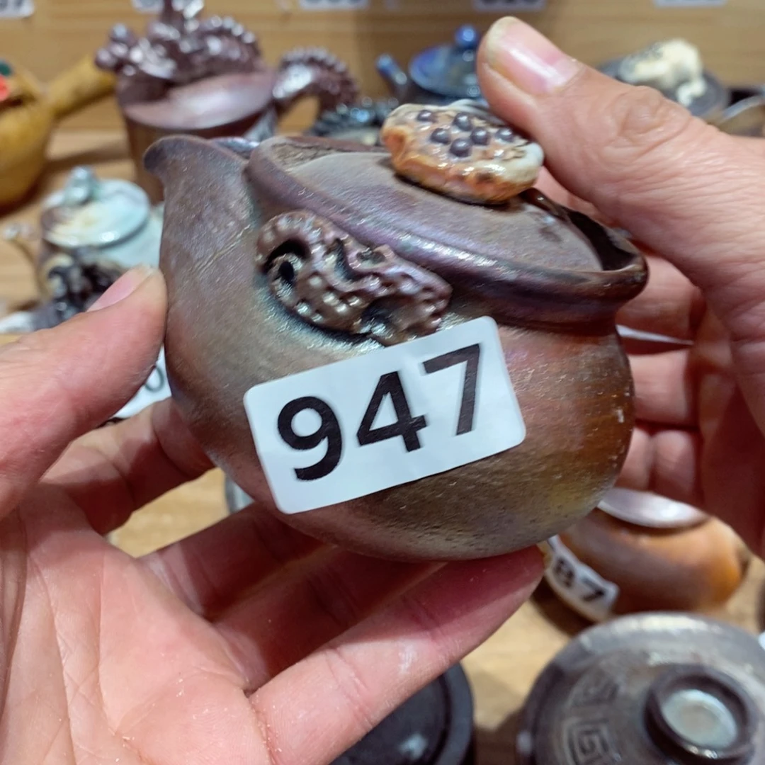 柴烧茶具陶瓷杯子