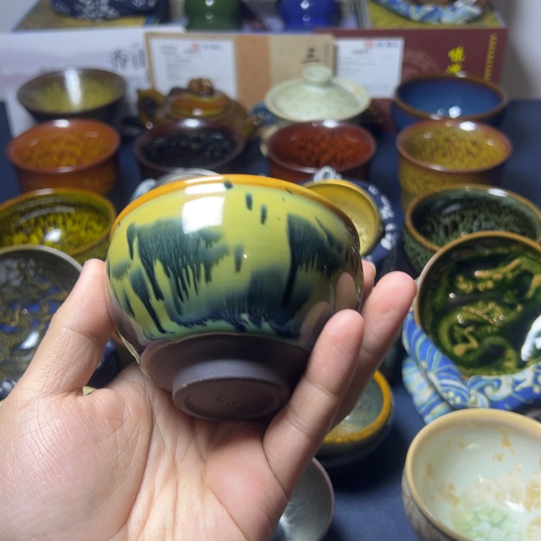 茶盏建阳建盏喝茶主人杯