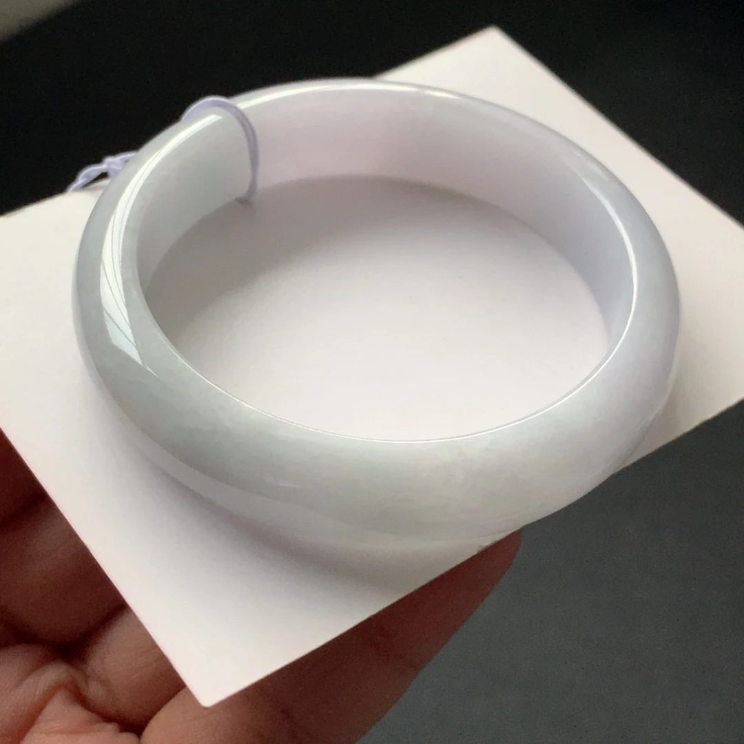 翡翠未镶嵌手镯67号53.4-12.6-7.3