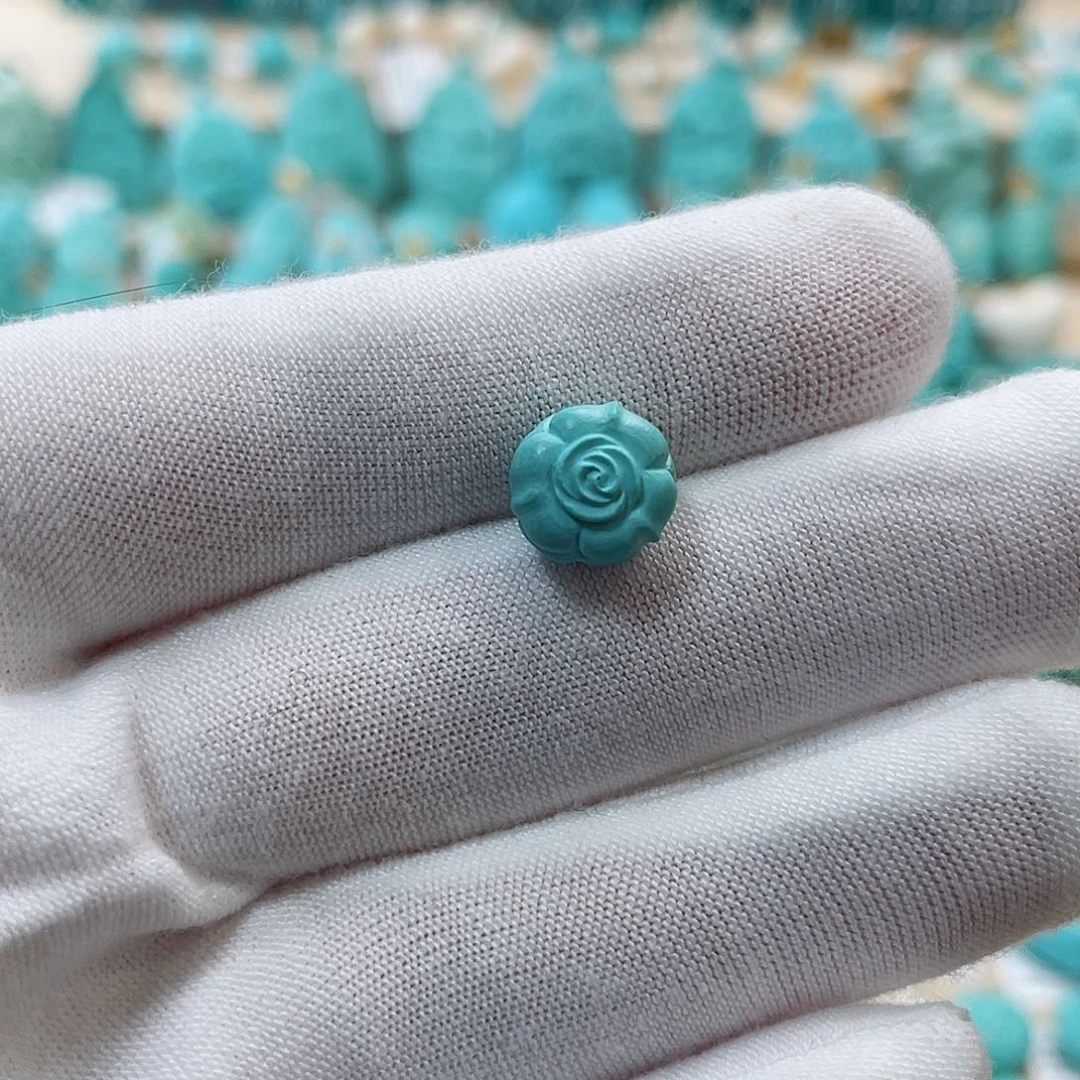 绿松石珠宝奇石未镶嵌