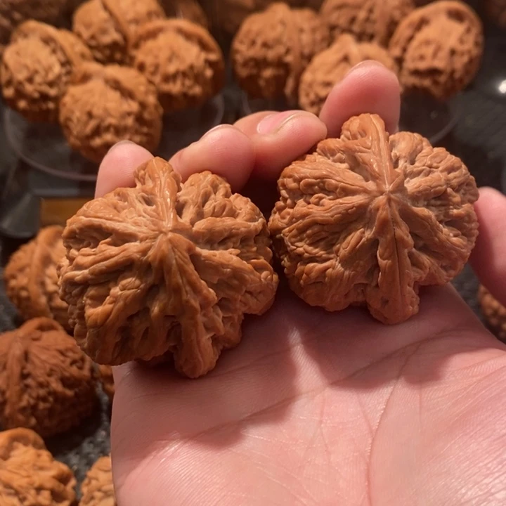 文玩核桃把件全品大粗筋45