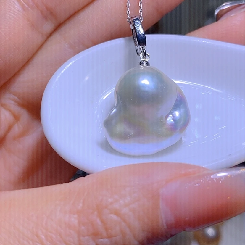 【闪购商品】淡水珍珠吊坠合金