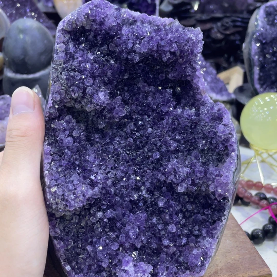 未镶嵌珠宝半成品紫晶