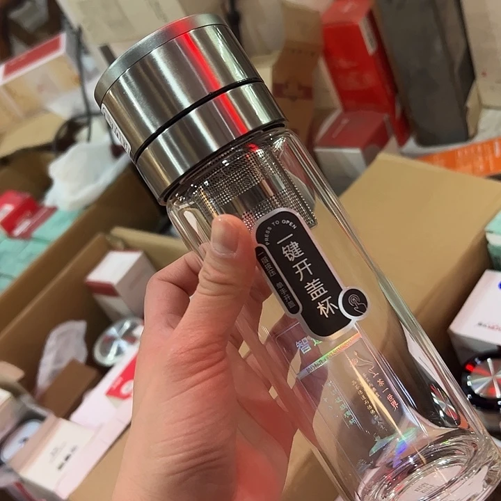 速开单层杯 智480微瑕玻璃杯