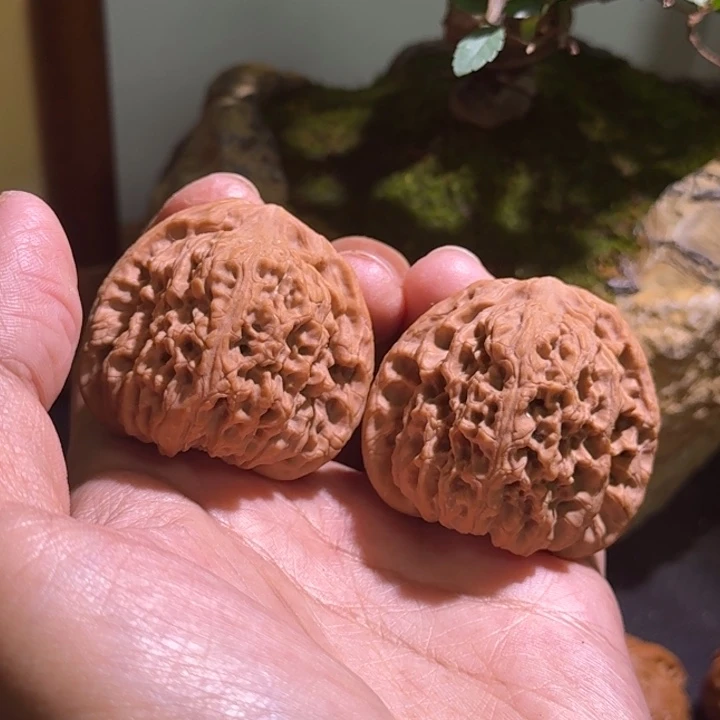 吊坠文玩核桃南疆石42全品