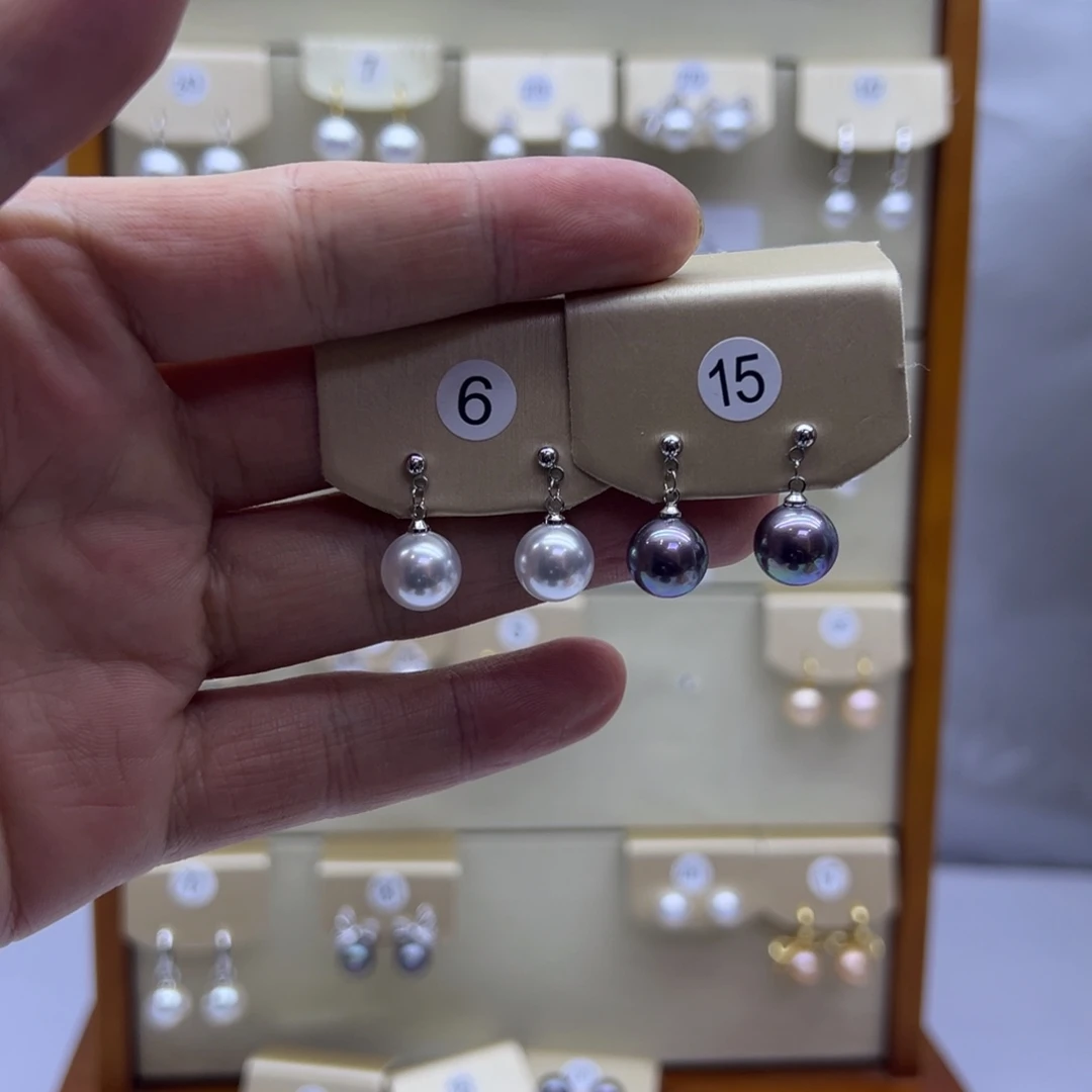 未镶嵌淡水珍珠耳饰