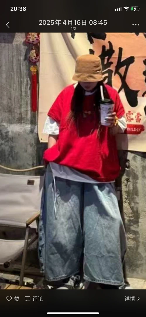 8261水洗纯棉复古宽松休闲百搭时尚个性洋气简约半袖圆领怀旧
