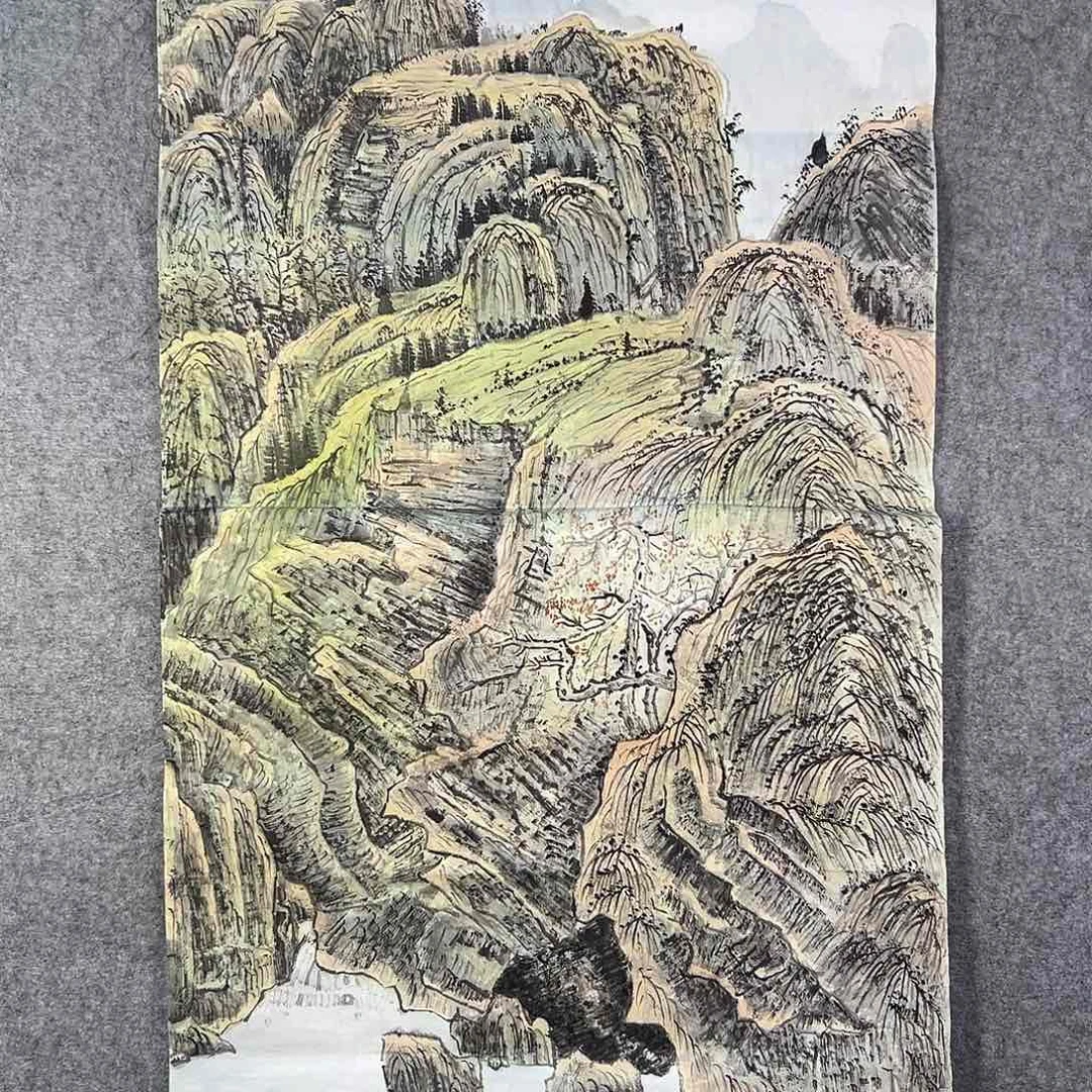 国画964 牡丹之歌传情传中之美