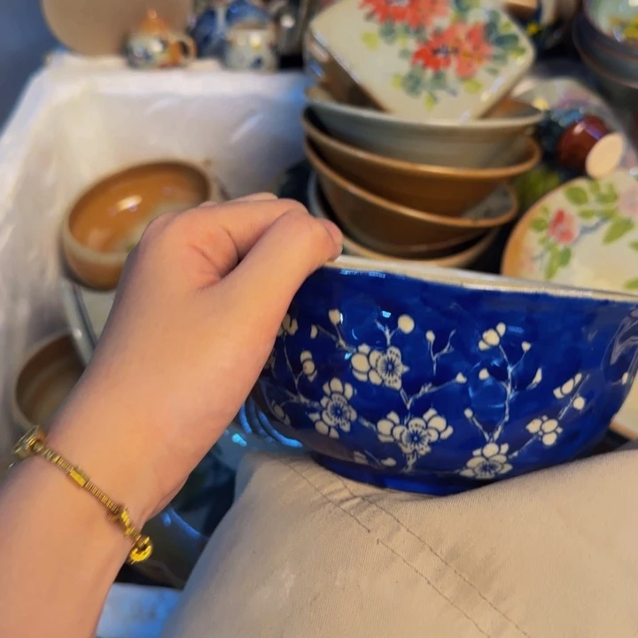 瓷片景德镇陶瓷手工手绘