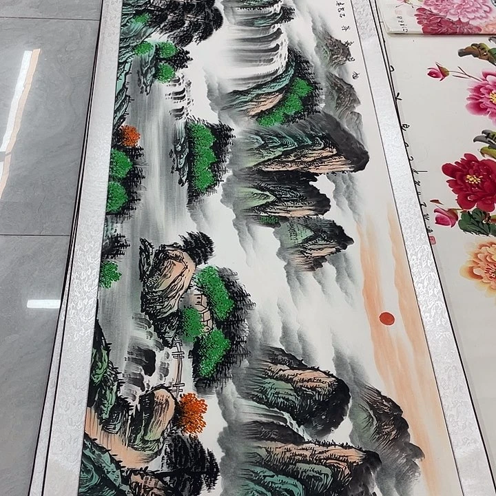 国画国画作品书法作品装裱小六尺