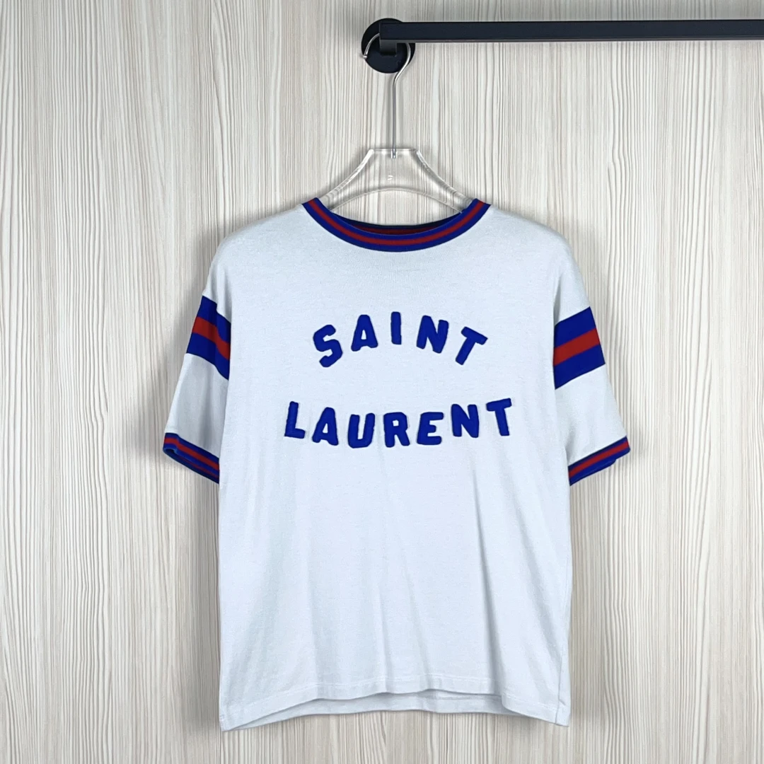 99新 YSL/圣罗兰 短袖 尺码S成色直播间为准GSS18503