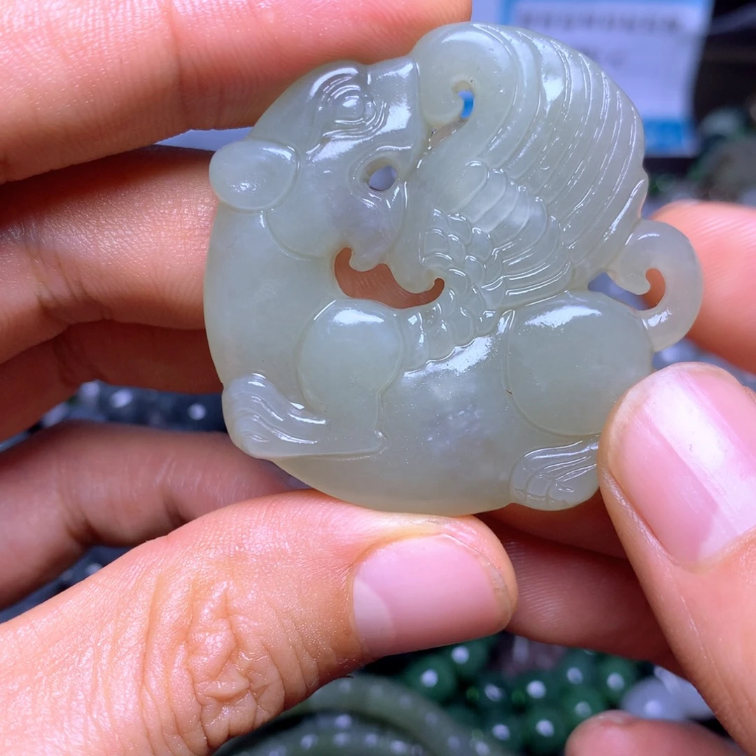 和田玉未镶嵌手串