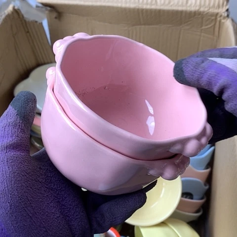 盘陶瓷制品满25拼单发货默认微瑕