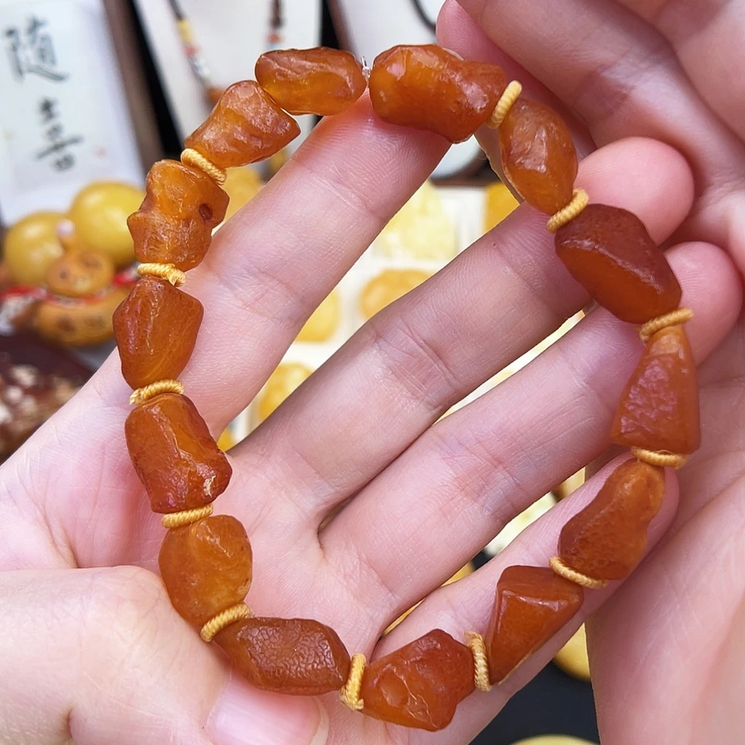 琥珀未镶嵌珠宝奇石