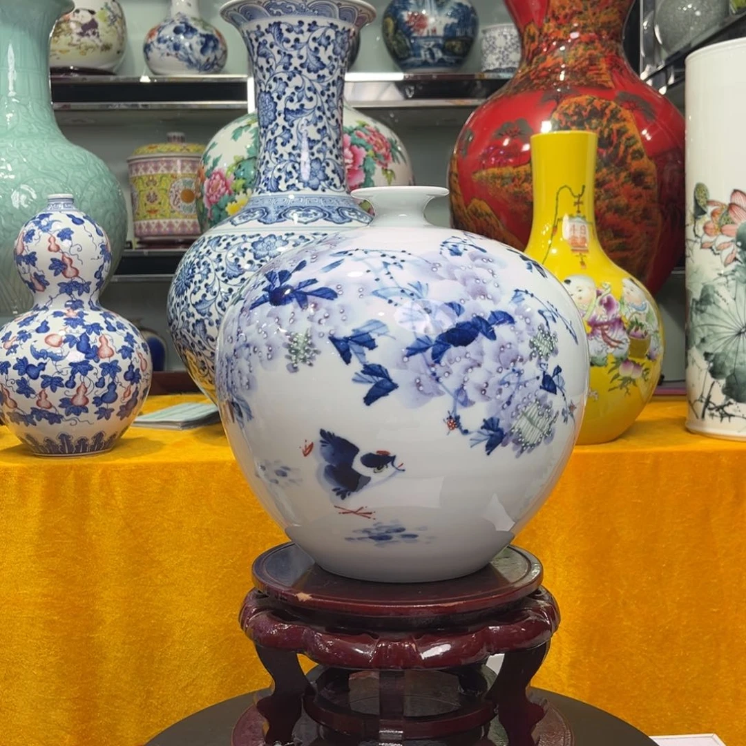 景德镇陶瓷花瓶摆件