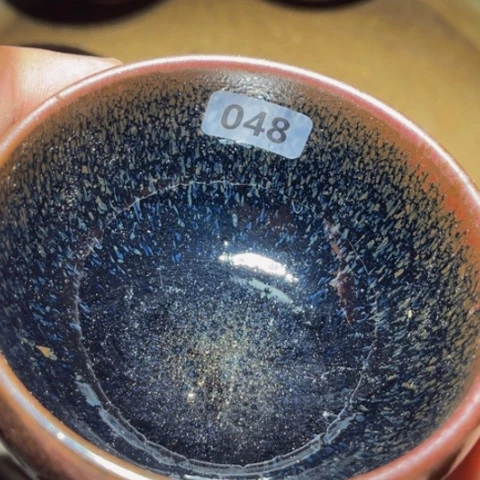 茶盏原矿原釉柴烧建盏
