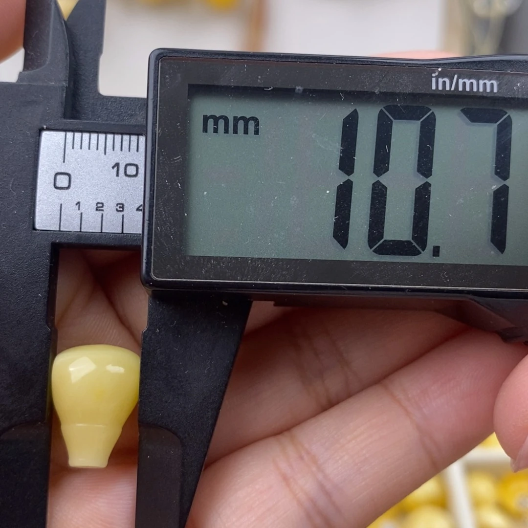 未镶嵌琥珀裸石蜜蜡三通