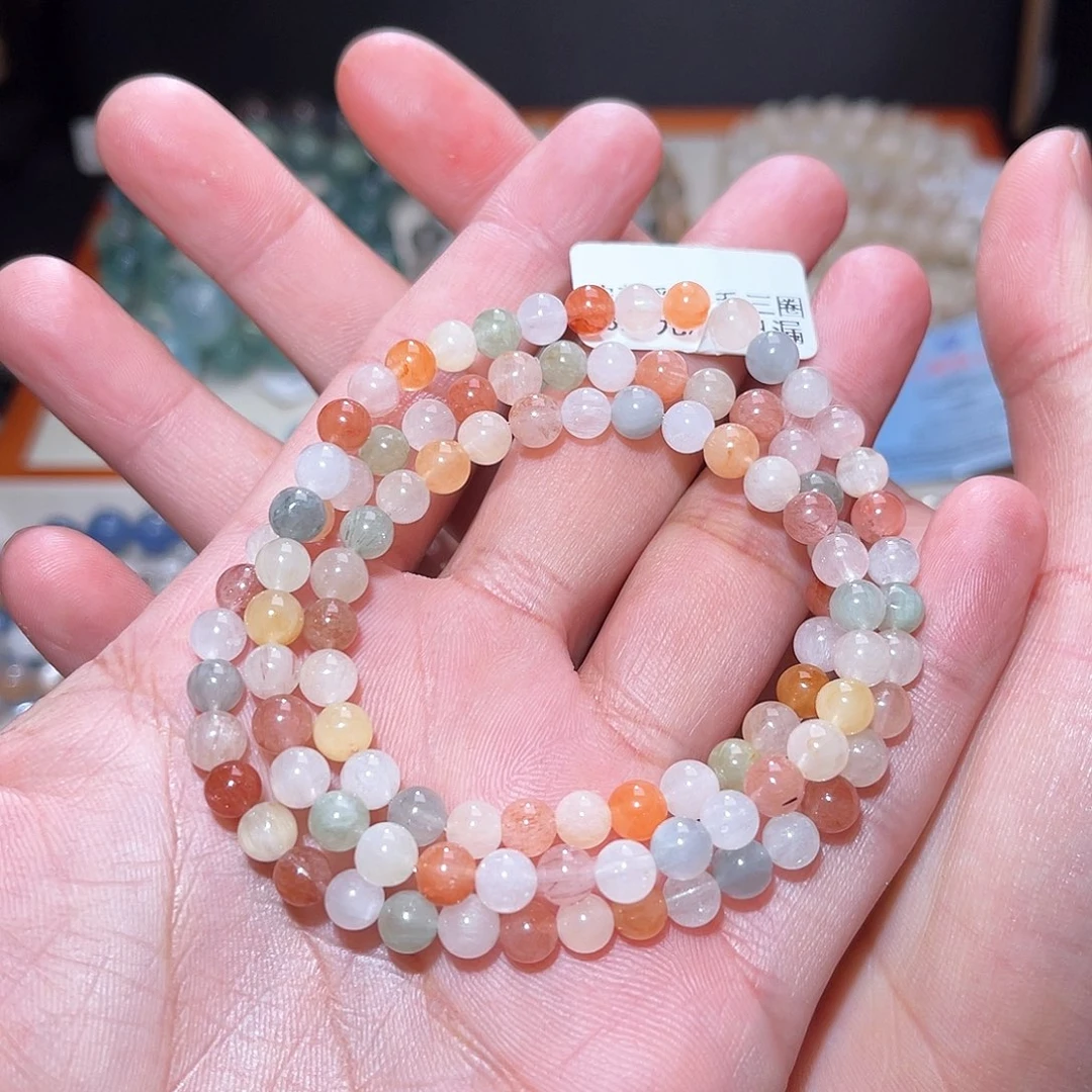 水晶手链未镶嵌361号主图手串  5+