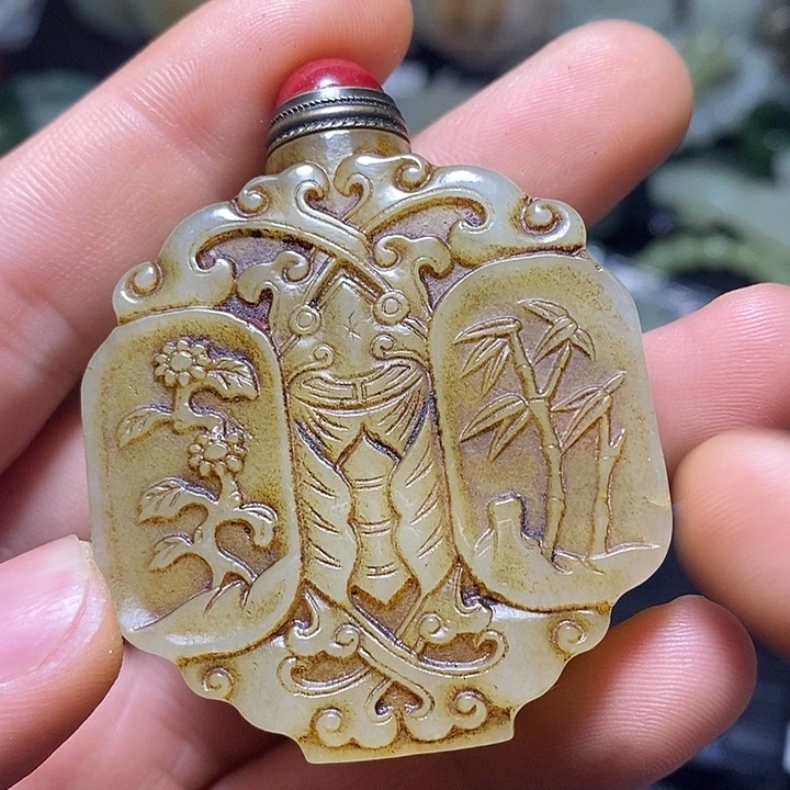 和田玉（糖玉）未镶嵌颈饰