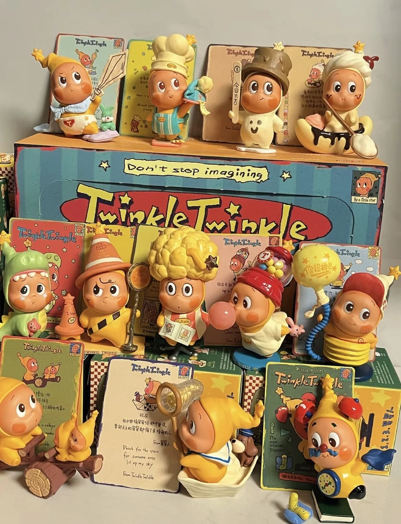 【大王代拆】123！ 星星人系列手办 全图鉴 盲盒类