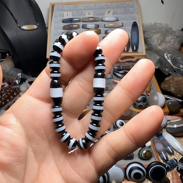 玛瑙/玉髓未镶嵌手串