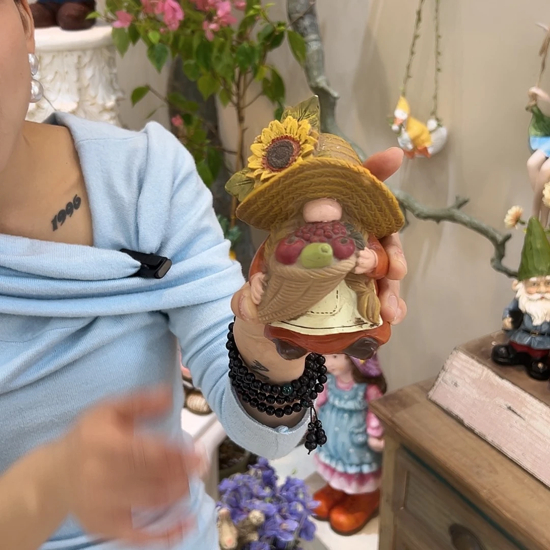 花园摆件红红火火