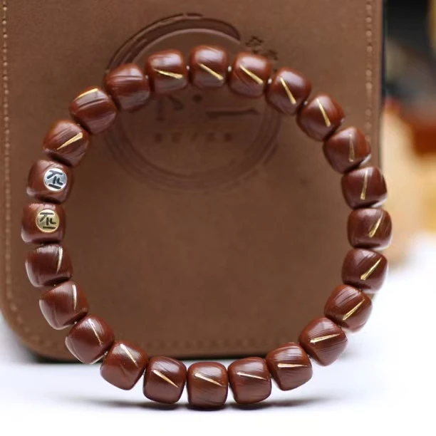 【不二猴头】云痕流星落手工猴头核桃手串