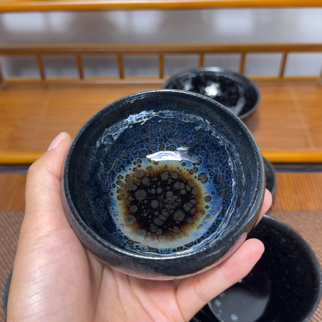 茶盏建盏手工制作主人杯茶杯