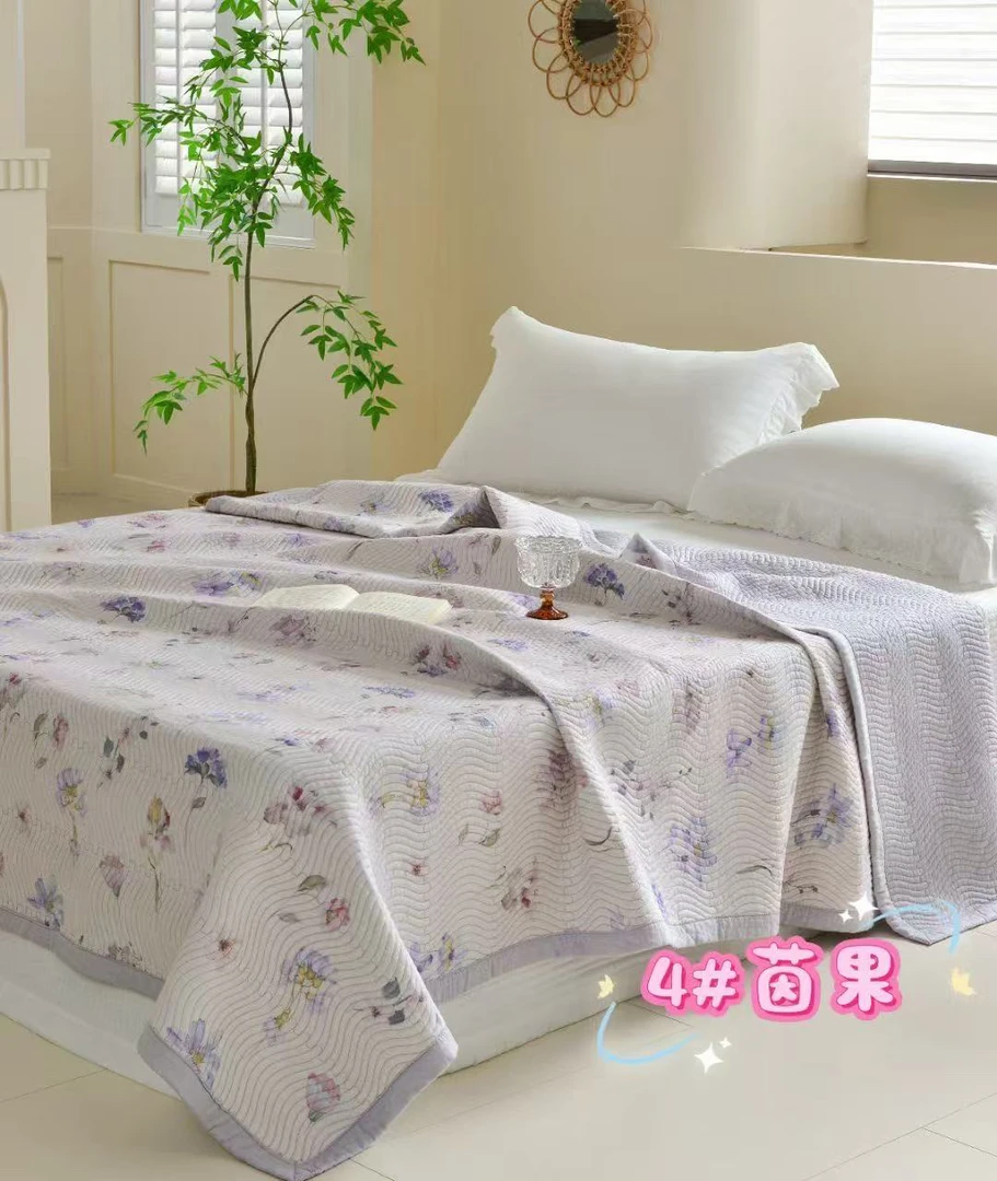 伊洛菲数码莱赛尔单床盖200*230微瑕～V105(茵果）