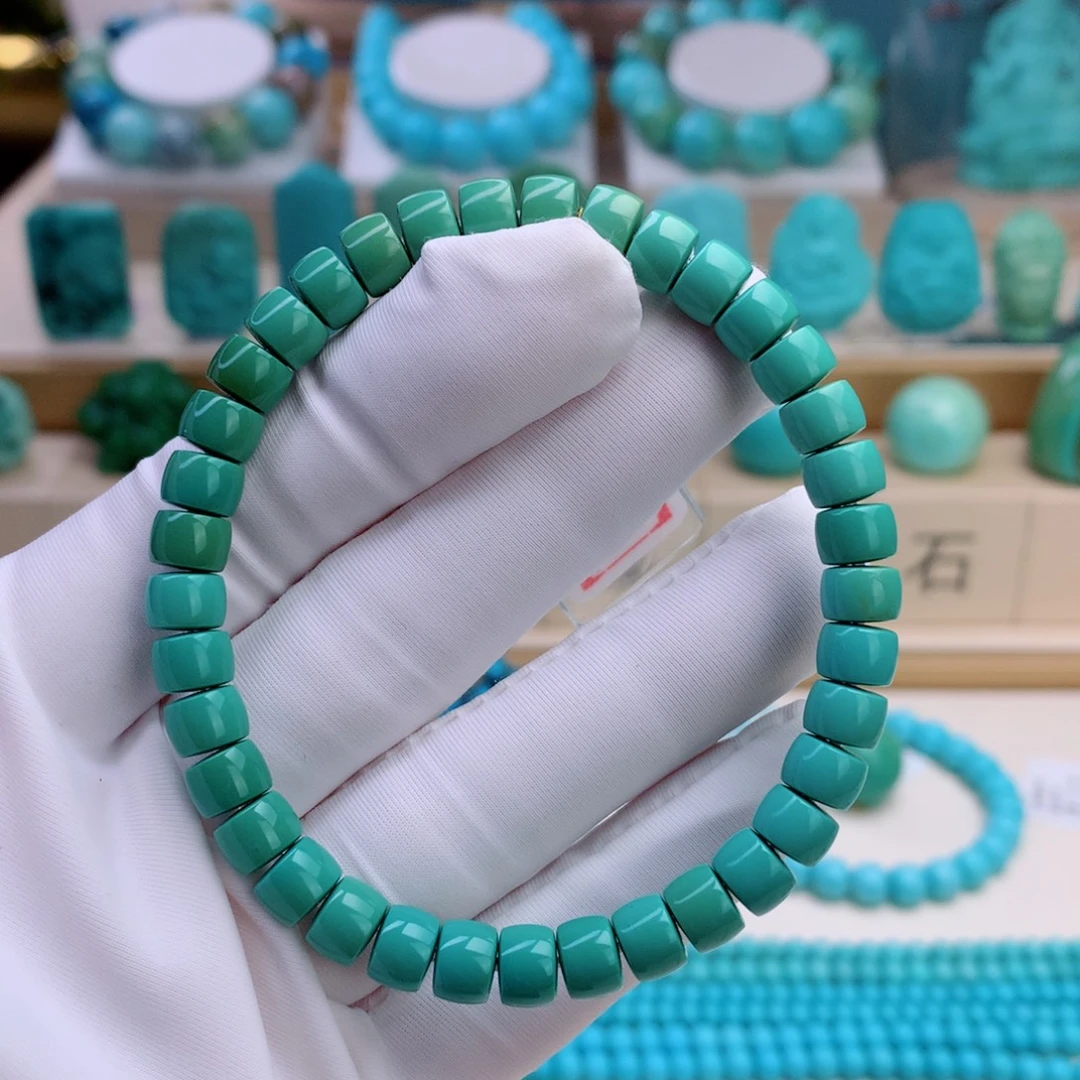 绿松石未镶嵌挂件