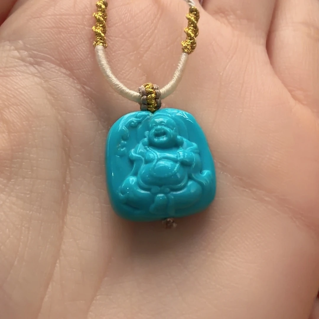 绿松石未镶嵌颈饰