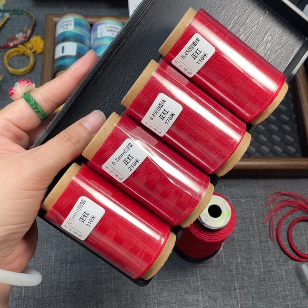 聚酯纤维正红圆蜡0.15➕0.2➕0.35➕0.45