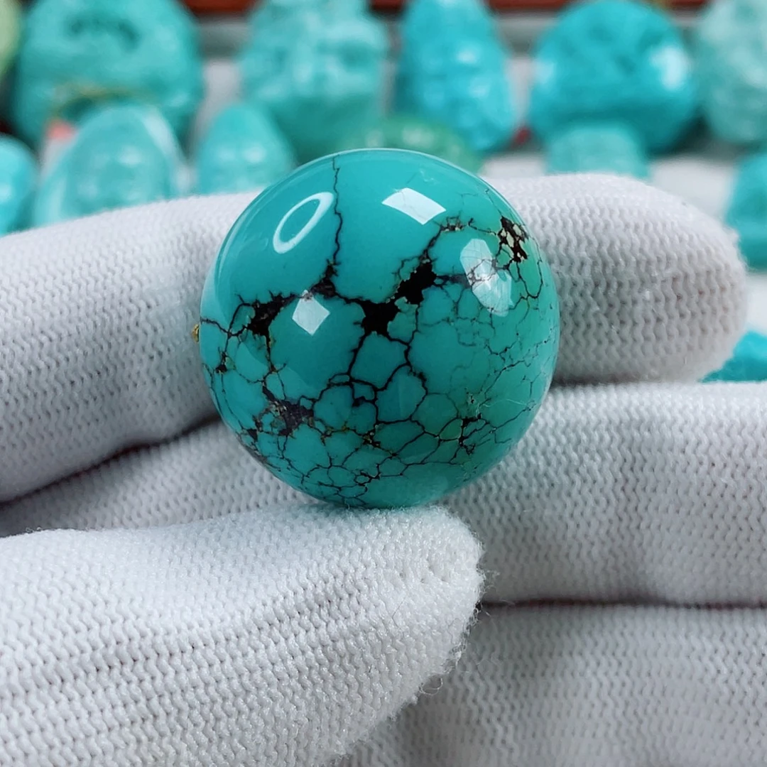 绿松石未镶嵌车挂