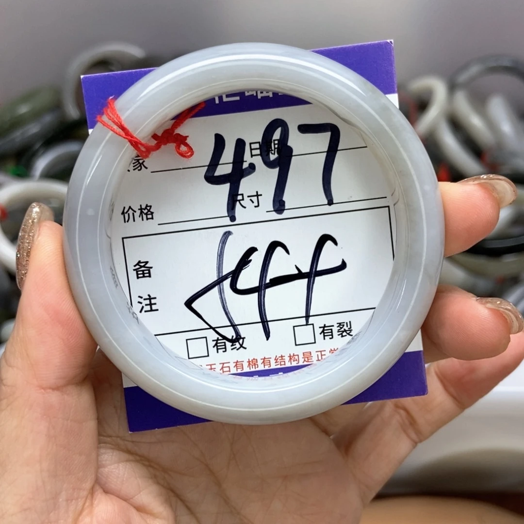 和田玉手镯手镯未镶嵌