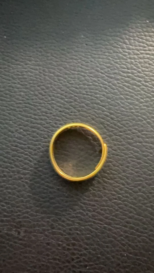 戒指 a48时尚百搭精美设计款开口戒指