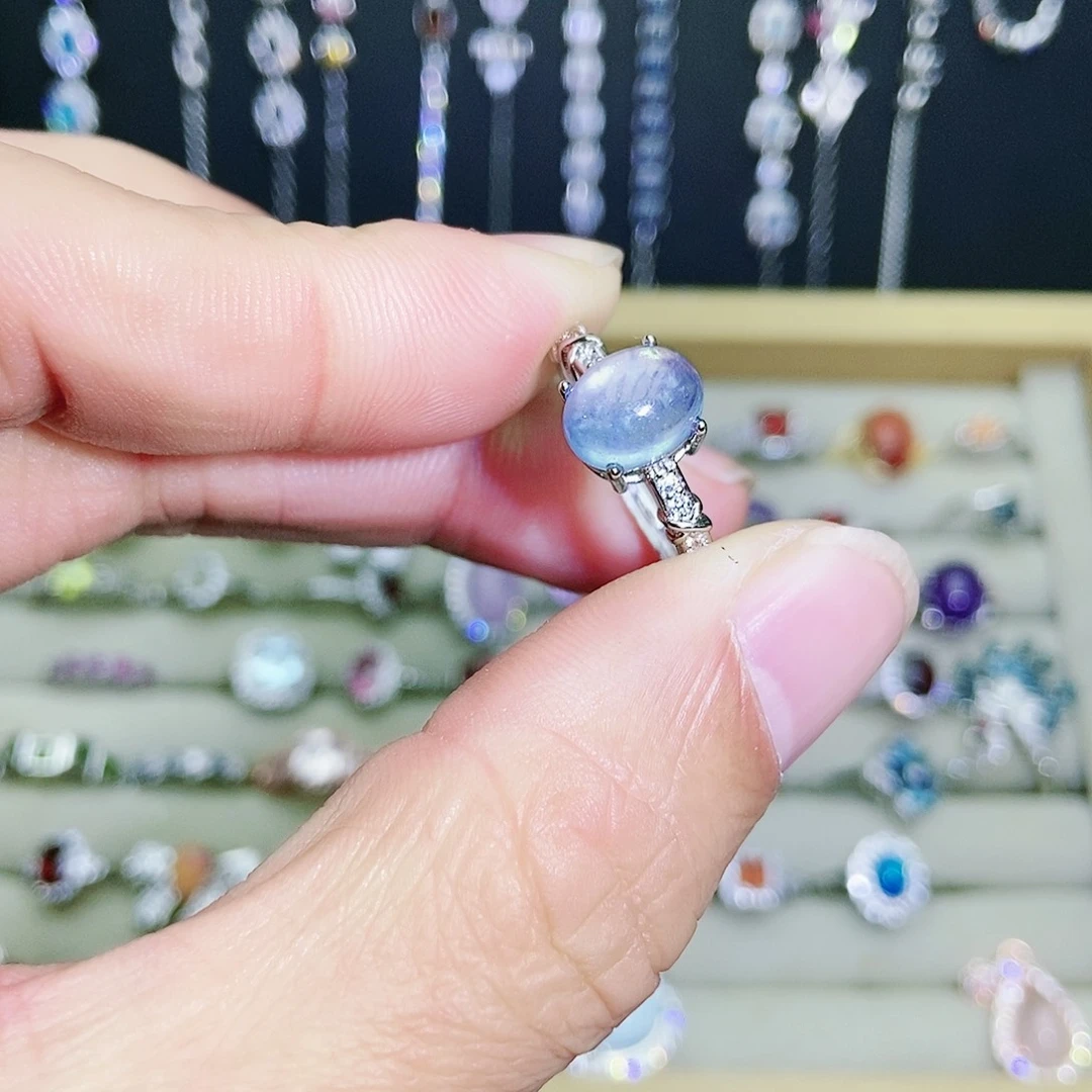 【闪购商品】未镶嵌戒圈海蓝宝石