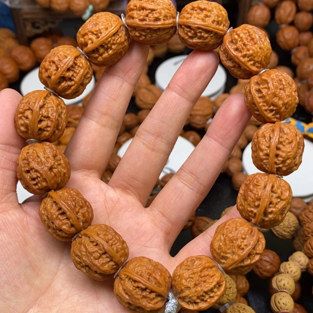 桃核手串麒麟官帽